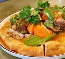 Lamb in Naan