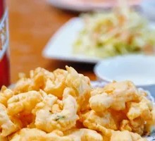 Fried Shrimp with Green Onion