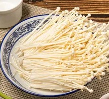 Grilled Enoki Mushrooms