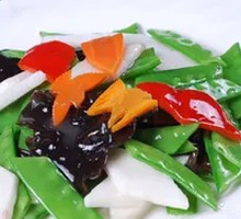 Chinese Red Bean with Yam and Wood Ear Mushrooms