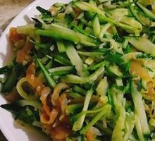 Cucumber and Jellyfish Salad