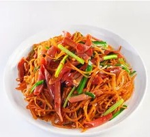 Shredded Potato with Sea Cucumber