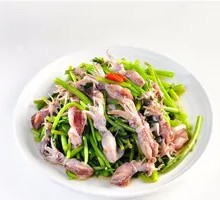 Bamboo Shoots Stir-Fried with Penfish