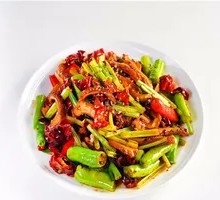 Spicy Dry Pot Beef Tripe