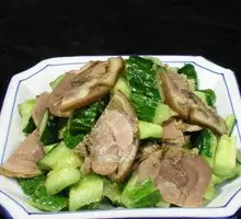 Cucumber and Pork Salad