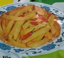 Pickled Mustard Greens Strips