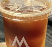 Plum Sparkling Americano