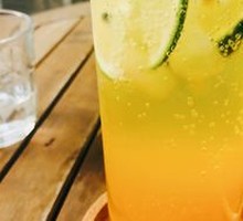 Passion Fruit Lemon Soda