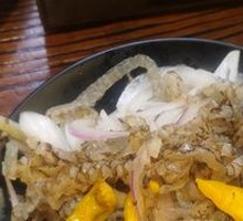 菜心蜇皮