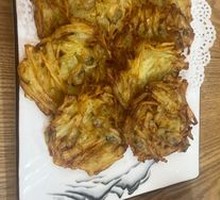 Clam and Potato Pancake