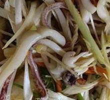 Scallion Tossed with Bighead Carp