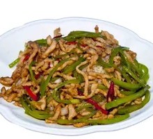 Stir-Fried Pork with Green Peppers
