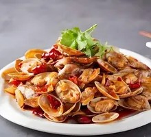 Spicy Stir-Fried Clams