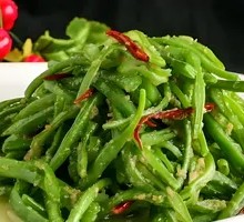 Shrimp Paste Stir-fried String Beans