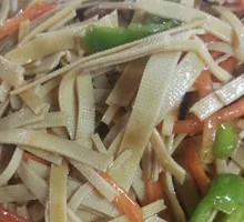 Stir-fried Tofu Skin
