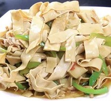 Pepper and Tofu Stick Stir-Fry
