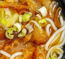 Beef and Ox Tripe Noodles