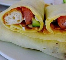 Egg and Sausage Wrap