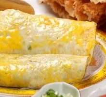 One Egg Large Meat Grilled Sausage Pancake