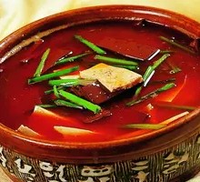 Stir-fried羊Blood