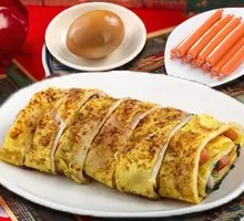 One Egg and Pork Loin Grilled Noodles