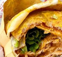 Egg and Ham Crepe