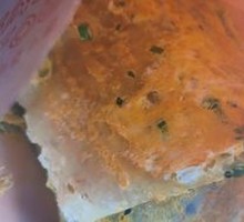 One Egg and Chicken Strip Pancake