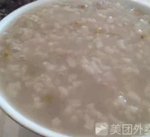 Rice and Mung Bean Porridge