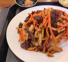 Fish-Flavored Shredded Pork Rice Bowl