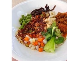 Two-in-One Oil-Poured Biangbiang Noodles