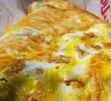 Egg and Bacon Pancake