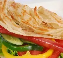 Two Egg Corn Sausage Handmade Pancake