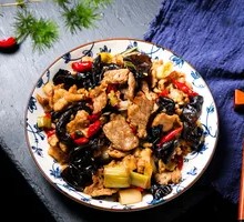 Wood Ear Mushroom with Pork