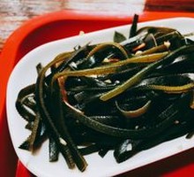 Cold-mixed kelp strands