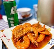 Stewed Large Shrimp