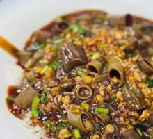 Sea Cucumber Rice Toss