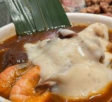 Seafood Curry Beef Shank with Mashed Potatoes