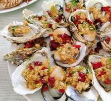 Garlic Steamed Oysters