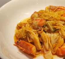 Fresh Shrimp Braised Cabbage