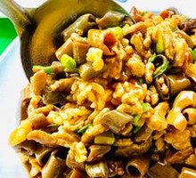 Sea Cucumber Rice Toss