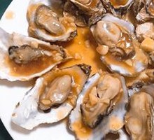 Garlic Steamed Oysters