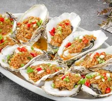 Garlic Steamed Oysters