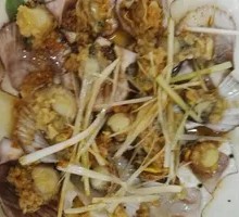 Spicy Garlic Scallops