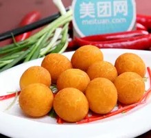 Taro Sweet Potato Balls