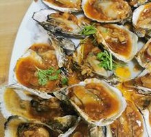 Garlic Steamed Oysters