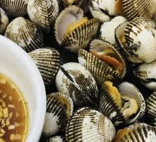 Steamed Razor Clams