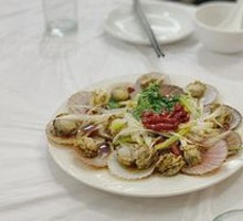 Spicy Garlic Scallops