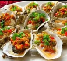 Garlic Steamed Oysters