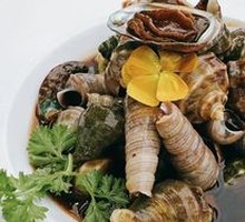 Mixed Seafood in Sauce Platter