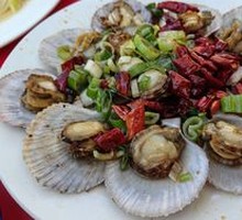 Baked Scallops with Oil